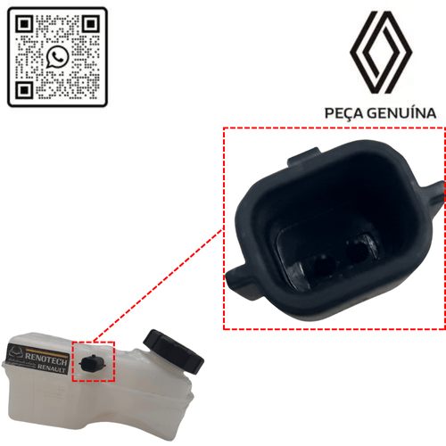 RN 16346R 460916346R RESERVATORIO DO FLUIDO DE FREIO LOG IISAN IIDUSCAP - 4